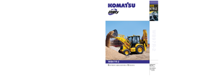Buldoexcavatoare Komatsu WB97R-2