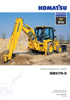Buldoexcavatoare Komatsu WB97R-5E0
