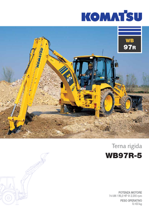 Buldoexcavatoare Komatsu WB97R-5E0