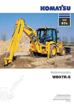 Buldoexcavatoare Komatsu WB97R-5E0