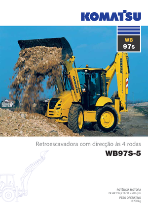 Buldoexcavatoare Komatsu WB97S-5E0