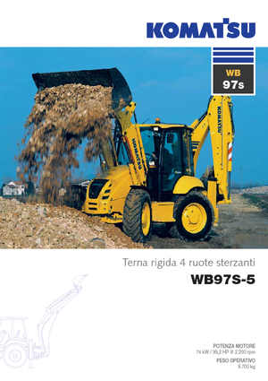 Buldoexcavatoare Komatsu WB97S-5E0