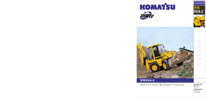 Buldoexcavatoare Komatsu WB98A-2
