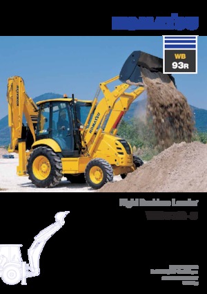 Buldoexcavatoare Komatsu WB93R-5 