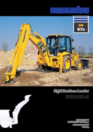 Buldoexcavatoare Komatsu WB97R-5 