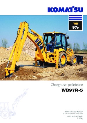 Buldoexcavatoare Komatsu WB97R-5 