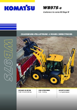 Buldoexcavatoare Komatsu WB97S-8E0