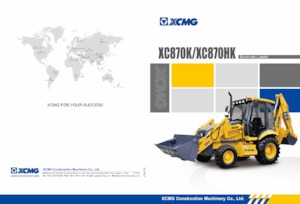 Buldoexcavatoare XCMG XC870HK 