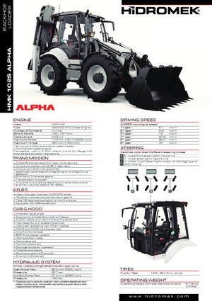 Buldoexcavatoare Hidromek HMK 102 B