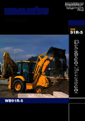Buldoexcavatoare Komatsu WB91R-5
