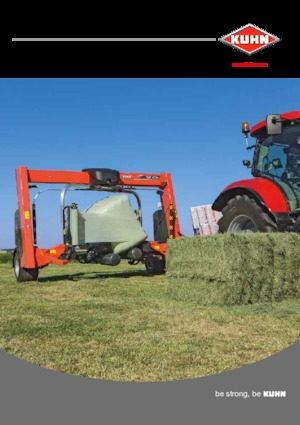 Înfoliatoare de baloți Kuhn SW 1614 C