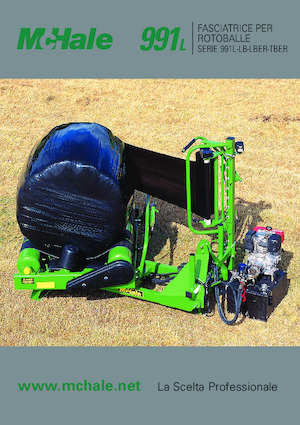 Înfoliatoare de baloți McHale 991 TBER