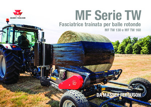 Înfoliatoare de baloți Massey Ferguson TW 160
