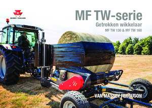 Înfoliatoare de baloți Massey Ferguson TW 160