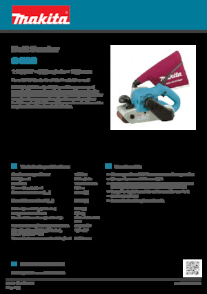 Mașini de șlefuit cu bandă Makita 9403