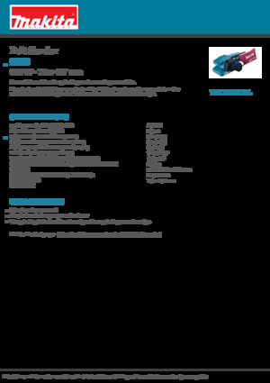 Mașini de șlefuit cu bandă Makita 9910