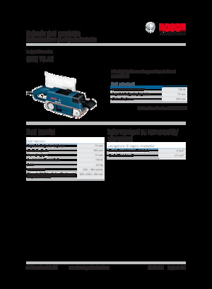 Mașini de șlefuit cu bandă Bosch GBS 75 AE