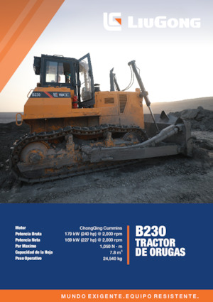 Buldozere pe șenile Liugong B230