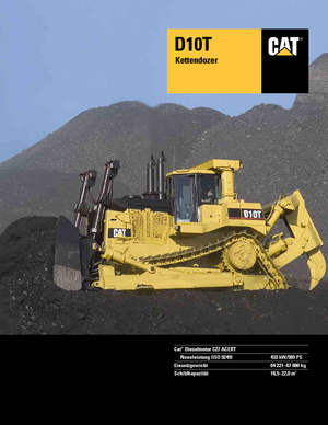 Buldozere pe șenile Caterpillar D10T
