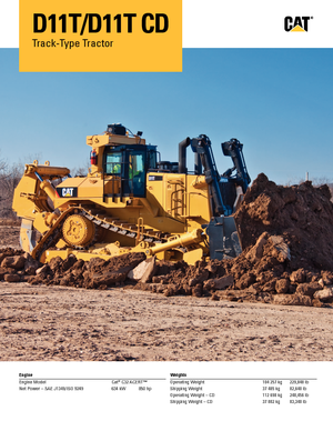 Buldozere pe șenile Caterpillar D11T