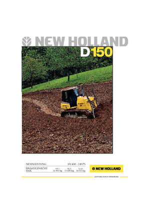 Buldozere pe șenile New Holland D 150 LGP