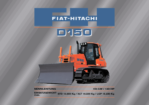 Buldozere pe șenile Fiat-Hitachi D 150 LGP