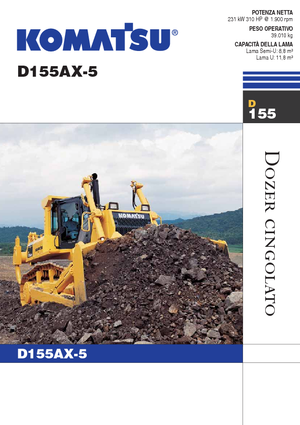 Buldozere pe șenile Komatsu D155AX-5