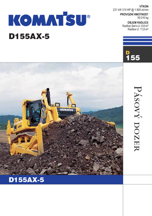 Buldozere pe șenile Komatsu D155AX-5