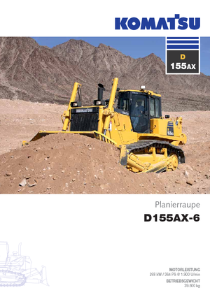Buldozere pe șenile Komatsu D155AX-6