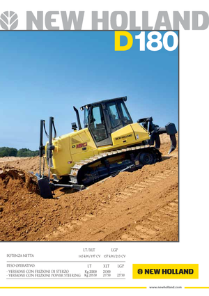Buldozere pe șenile New Holland D180B LT