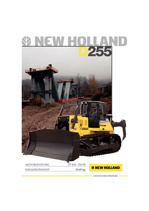 Buldozere pe șenile New Holland D 255