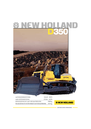 Buldozere pe șenile New Holland D 350