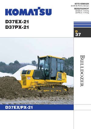 Buldozere pe șenile Komatsu D37EX-21A