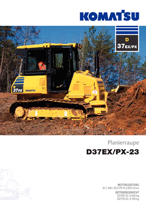 Buldozere pe șenile Komatsu D37PX-23