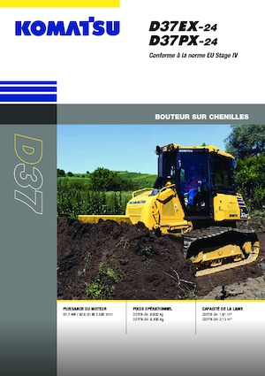 Buldozere pe șenile Komatsu D37EX-24