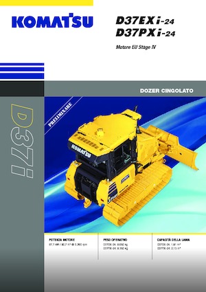 Buldozere pe șenile Komatsu D37EXi-24