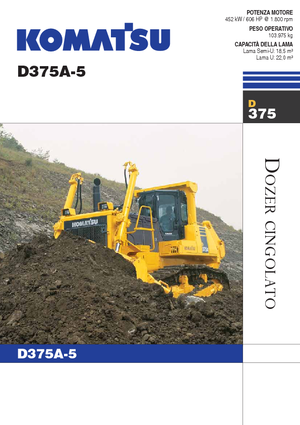 Buldozere pe șenile Komatsu D375A-5