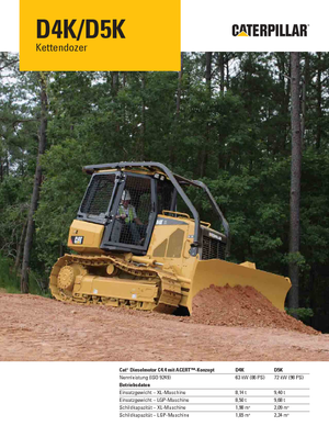 Buldozere pe șenile Caterpillar D5K XL