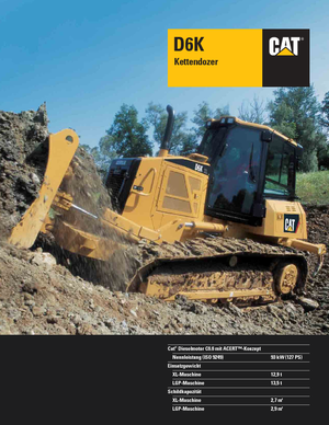 Buldozere pe șenile Caterpillar D6K LGP