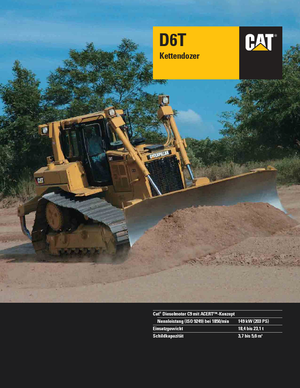 Buldozere pe șenile Caterpillar D6T LGP