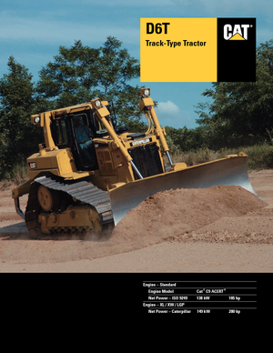 Buldozere pe șenile Caterpillar D6T LGP