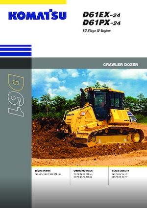 Buldozere pe șenile Komatsu D61PX-24E0
