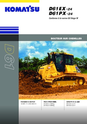 Buldozere pe șenile Komatsu D61PX-24E0