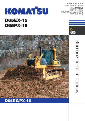 Buldozere pe șenile Komatsu D65EX-15