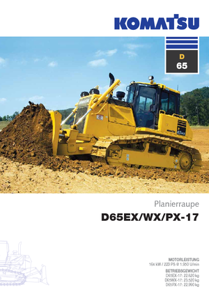 Buldozere pe șenile Komatsu D65WX-17