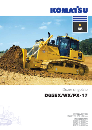 Buldozere pe șenile Komatsu D65WX-17