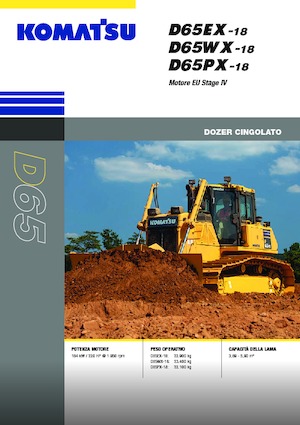 Buldozere pe șenile Komatsu D65WX-18E0