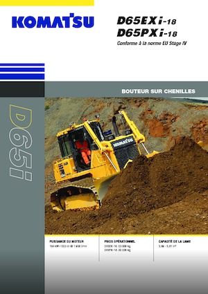 Buldozere pe șenile Komatsu D65EXi-18