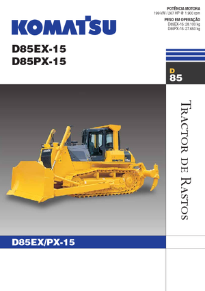 Buldozere pe șenile Komatsu D85PX-15E0