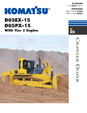 Buldozere pe șenile Komatsu D85PX-15E0